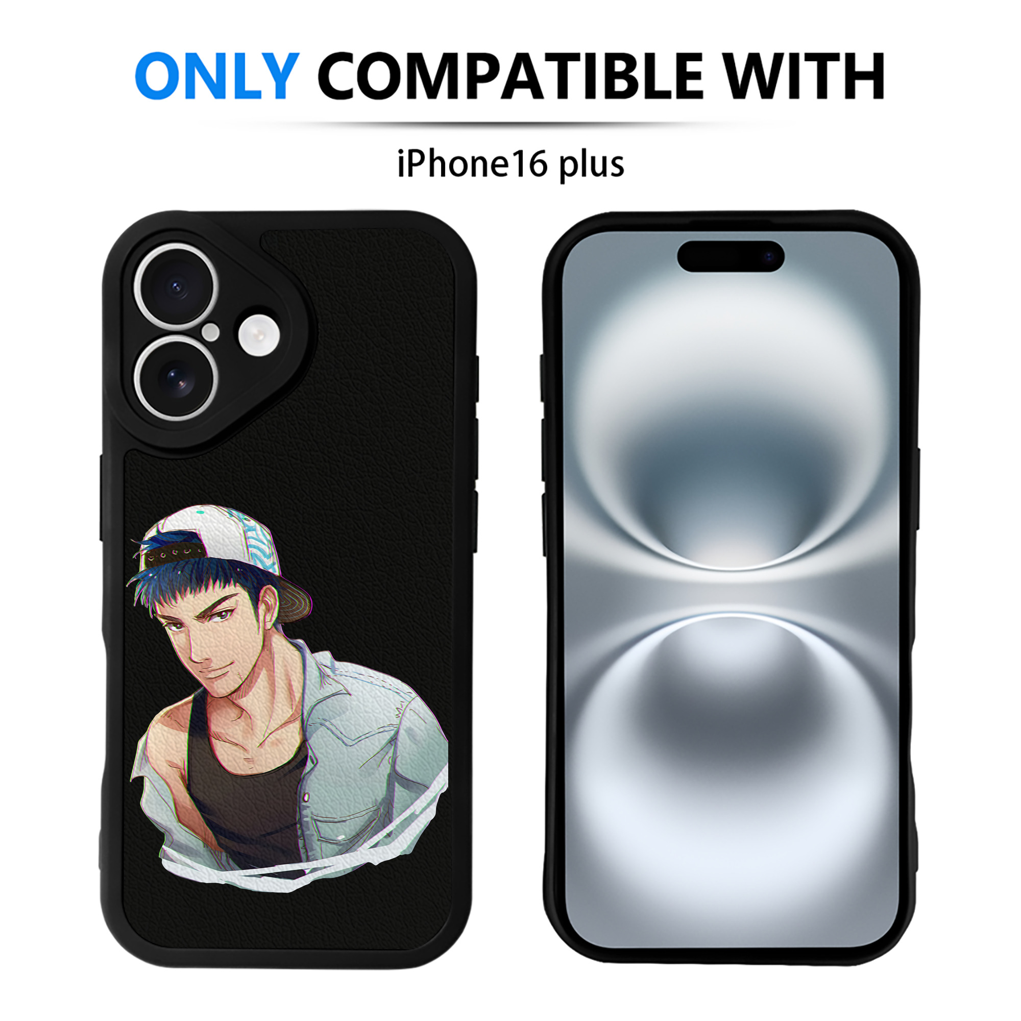 （画像用） SLAM DUNK／スラムダンク 【iPhone 16シリーズ対応】シリコンスマホケース（レザー調） 材質：シリコン